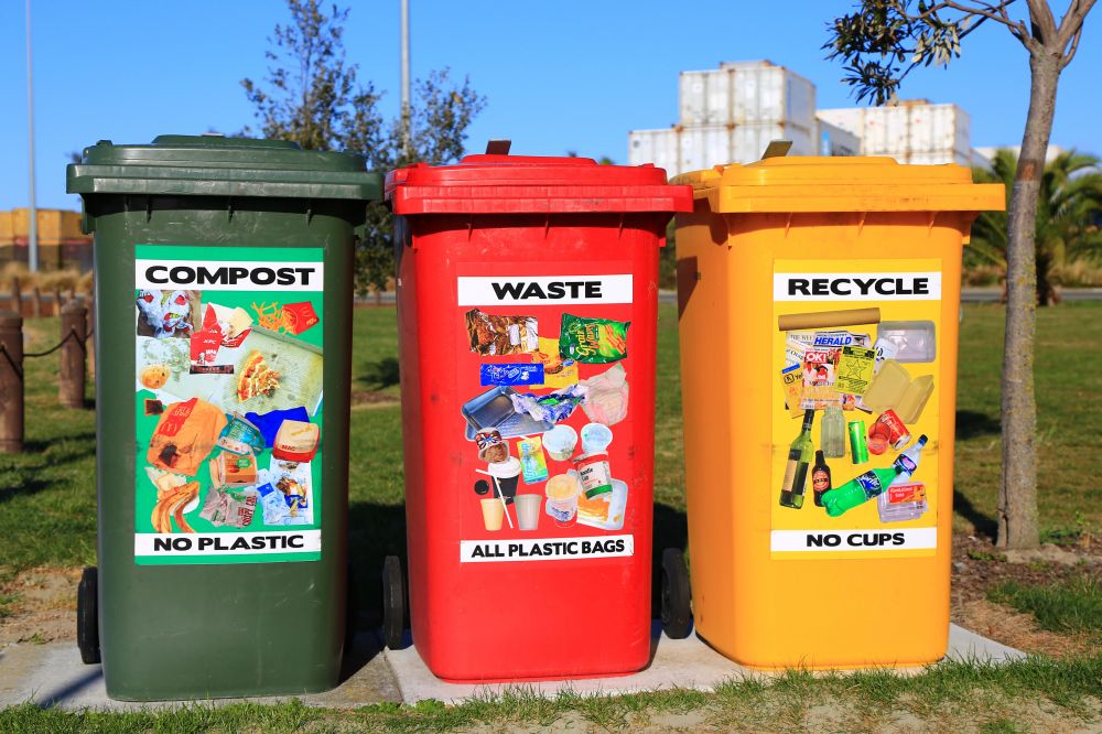 Forskellige måder at smide affald ud på